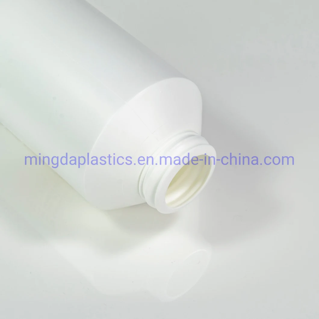 Oxygen Resistance Food Grade Tamper Evident Sloping Shoulder Plastic Packaging 500cc HDPE Bottle