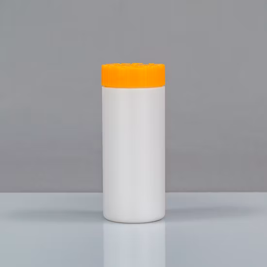 Manufacturer Free Sample 68ml Cylindrical High Density Hot Sale Empty Oxygen Resistance Food Medicine Healthcare Products Matte Skin HDPE plastic Bottle