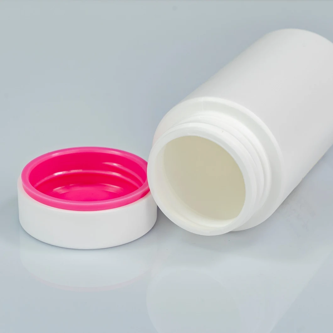 210ml Cylindrical High Density plastic Bottle Pill Tablet Fish Oil Capsule Healthcare Medicine Candy Food Container Matte Skin HDPE Bottle