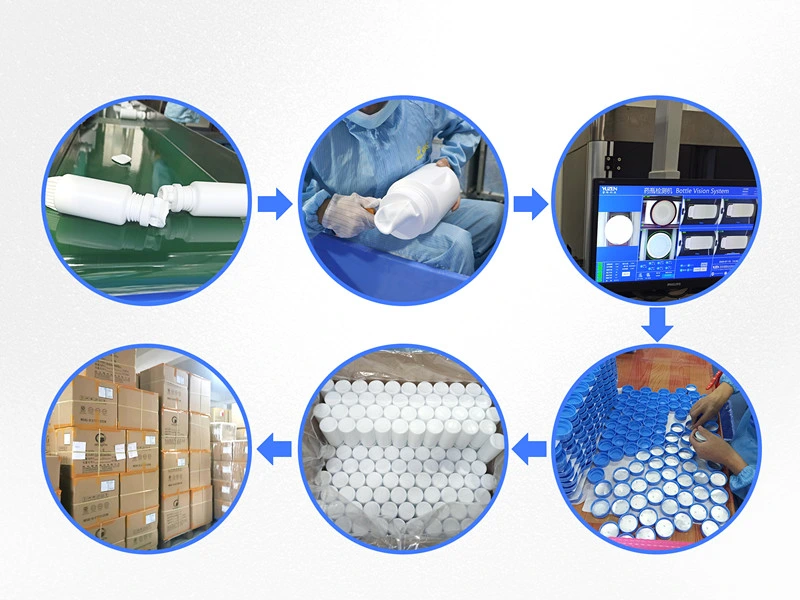 HDPE Irregular Shaped Medicine/Tablets/Capsule/Food Grade Packaging Plastic Ball Bottle 250ml