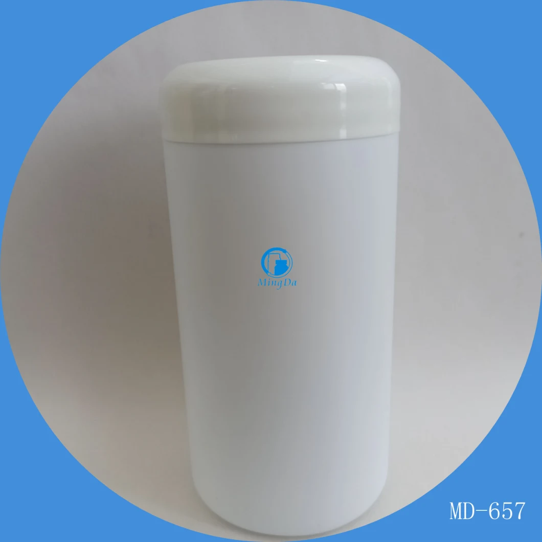 HDPE 225ml Cylindrical Plastic Bottle (MD-657)