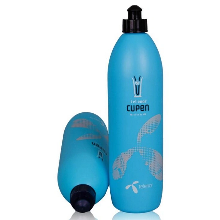 750 Ml HDPE Cycling Running Camping Yoga Round Plastic Water Sports Bottle