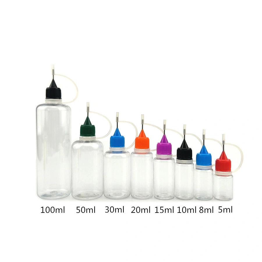 Custom Label LDPE 3ml 5ml 10ml 15ml 20 Ml 30ml 35ml 60ml Eye Drop Plastic Dropper Bottles with Tip