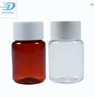 Custom Size Multi-Purpose 100ml 120ml 180ml 200ml 250ml 300ml 400ml 500ml HDPE Pill Pet Plastic Capsule Jar