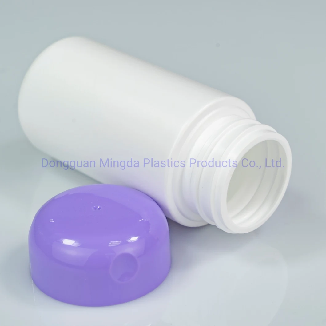 HDPE 225ml Cylindrical Plastic Bottle (MD-657)