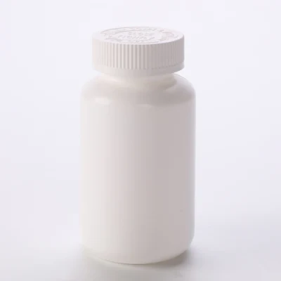 HDPE 200ml 식품 등급 원형 플라스틱 병