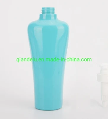 100ml, 250ml, 300ml, 500ml, 600ml, 700ml, 압박 로션 펌프 모자를 가진 주문 로고 정연한 HDPE 화장품 포장 플라스틱 샴푸 병